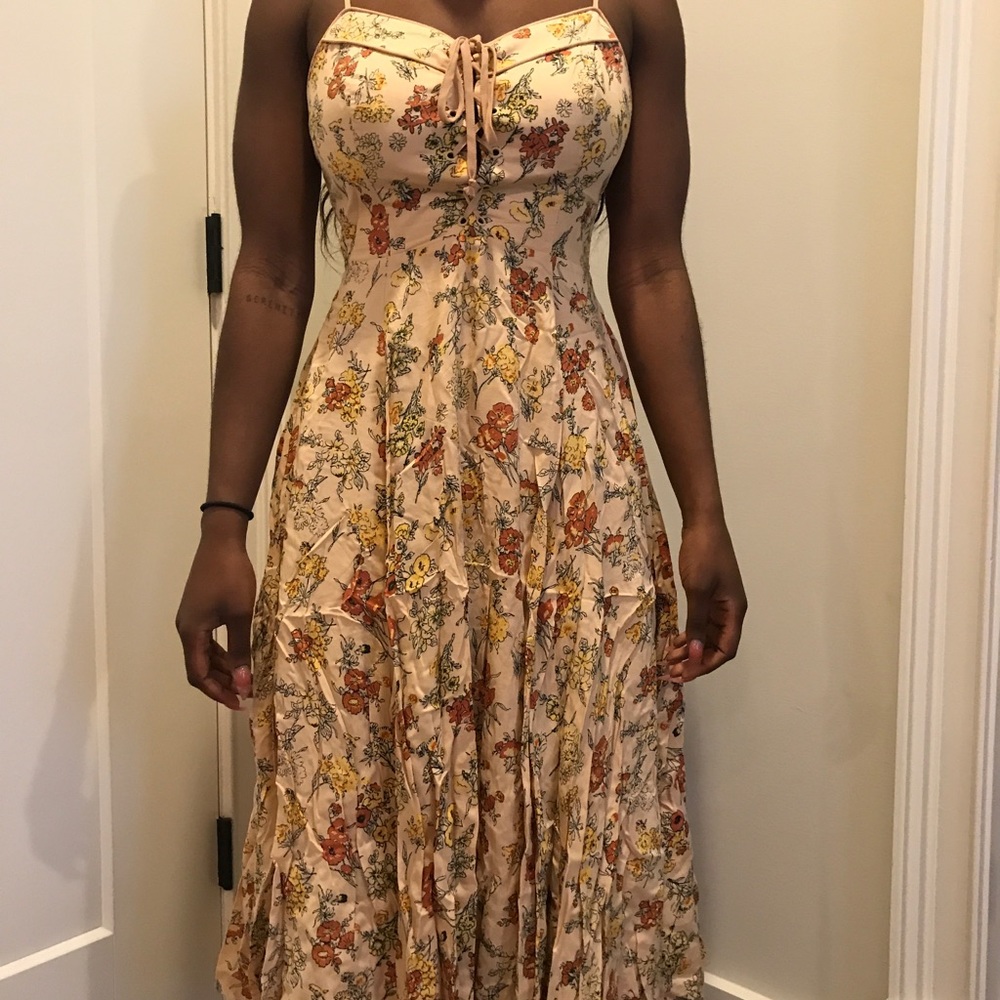 Urban Outfitters floral midi dress